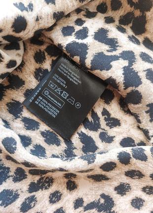 Блуза h&m леопардовый принт8 фото