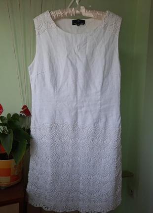 Чудова льняна сукня