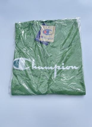 Champion large logo t shirt оригинал лето футболка2 фото