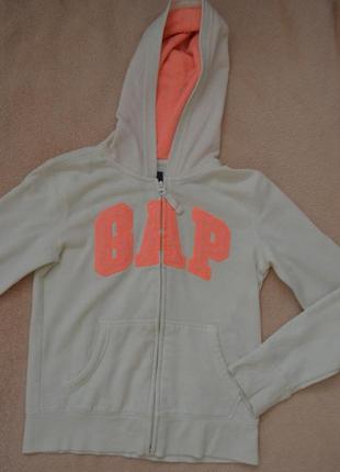Фирменная кофта толстовка с капюшоном gap