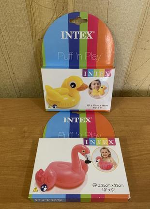 Надувная игрушка для ванной и пляжа intex.