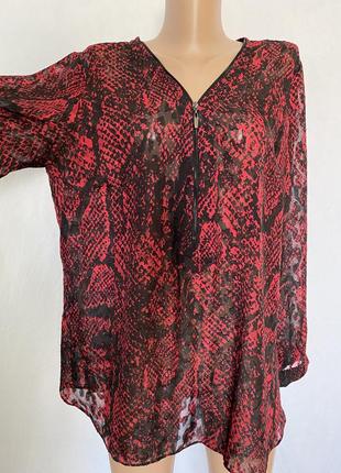 Шифонова блузка нова великого розміру 182 фото