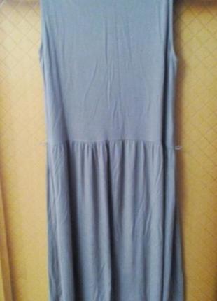 Платье удлинённое со шлейфом ххл для беременной sale3 фото