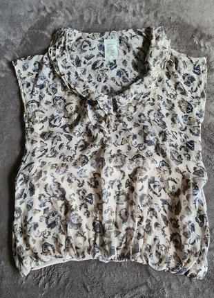 ✅✅✅ распродажа   женская шелковая блуза топ marc cain  object of love5 фото
