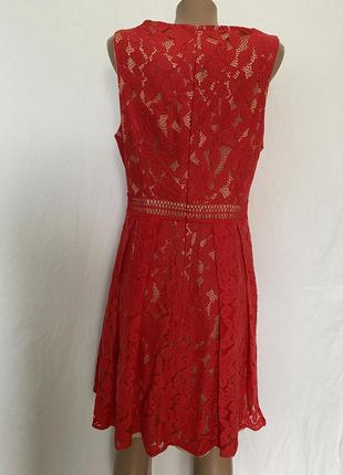 Красивое красное платье 👗 9