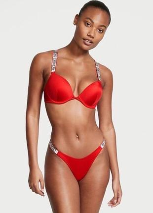 Купальник виктория секрет victoria's secret vs с камнями с стразами
