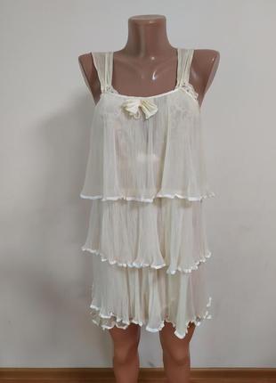 Р. м 46 les essentiels із gossip girl подвійне плаття плісировка пліткарка