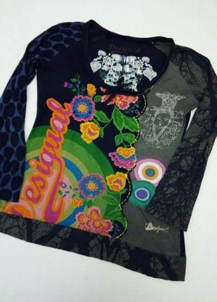 Блуза лонгслив с длинным рукавом