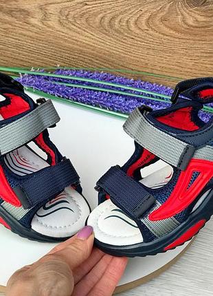 Босоножки для мальчика текстильные