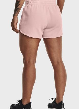Рожеві жіночі шорти rival fleece short4 фото