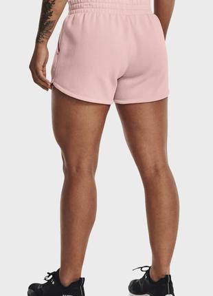 Розовые женские шорты rival fleece short4 фото