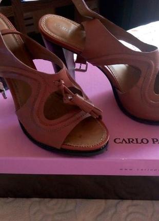 Босоножки на каблуке carlo pazolini1 фото