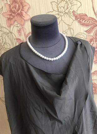 Шелковая блуза туника блузка топ rene lezard, шёлк шелк8 фото