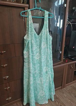 Шифоновое платье лето