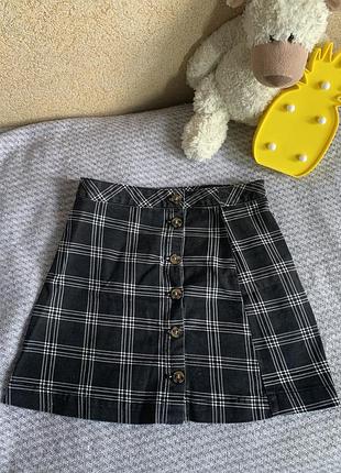 Спідниця в клітку від h&m (в ідеальному стані)