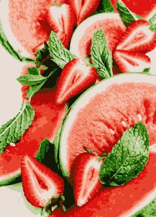 Картина за номерами номерах арс кавун арбузики кавун