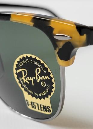 Солнцезащитные очки ray ban clubmaster, 0rb3016 11575 фото