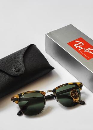 Солнцезащитные очки ray ban clubmaster, 0rb3016 11573 фото