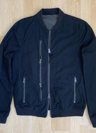 Allsaints hamilton wax jacket куртка бомбер