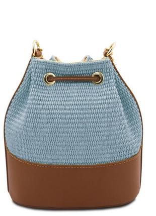 Жіноча сумка-відро бакет бег tuscany tl142207 bucket bag7 фото