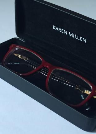 Шикарные брендовые очки оправа karen millen