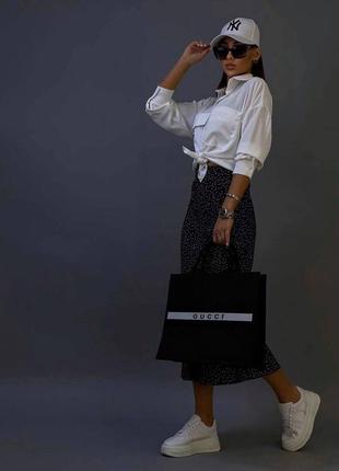 Спідниця міді в горошок 3