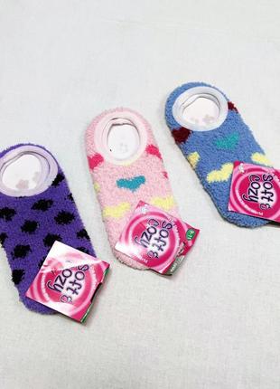 Домашние тапочки носочки  на 9-11 лет /791/