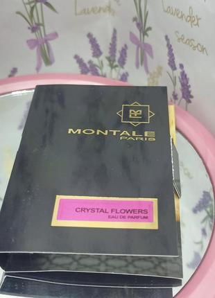 Парфумована вода (пробник) montale crystal flowers 2 ml2 фото