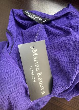 Блуза фиолетовая marina kaneva6 фото