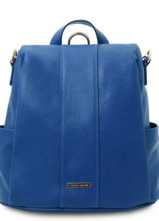 Женский рюкзак кожаный мягкий tuscany tl142138