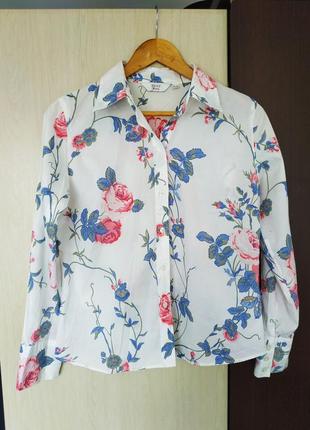 Рубашка в цветы