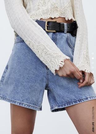 Шорти zara 40 bermuda shorts1 фото