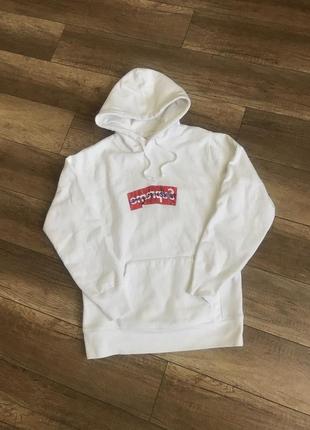 Худи supreme x comme des garcons1 фото