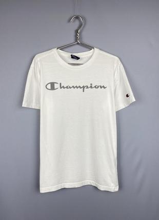 Champion футболка белая женская