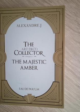 Alexandre j the majestic amber