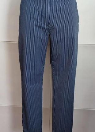 Штани - чінос marks&spencer зі смужками та кишенями.1 фото