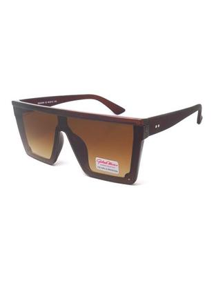 Очки солнцезащитные gabriela marioni маска коричневые унисекс