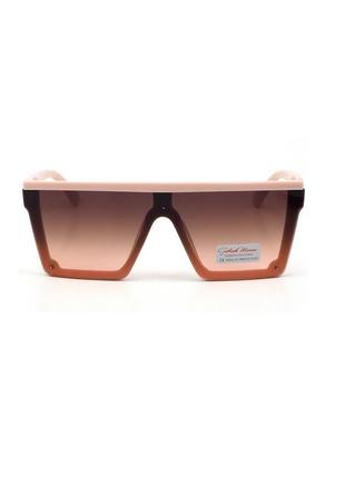 Женские солнцезащитные очки gabriela marioni маска в розовой оправе5 фото