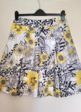 Юбка шелк+котон