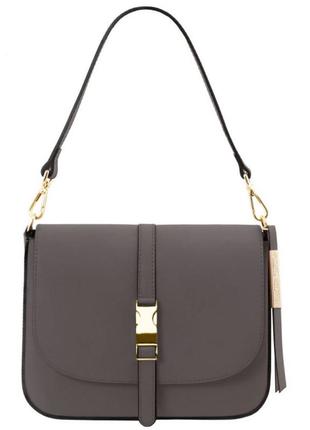 Кожаная женская сумка на плечо tuscany tl141598 nausica