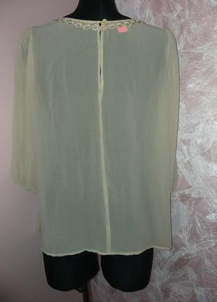Ніжна блуза/monsoon/s,m2 фото
