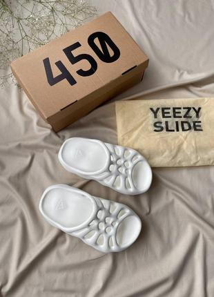 Тапки тапочки yeezy 450 slide ‘ophani’ шлепки4 фото