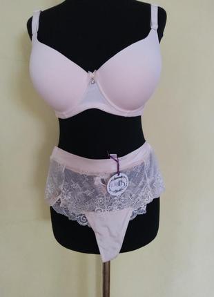 Новий комплект білизни nude раз.xl 80 d