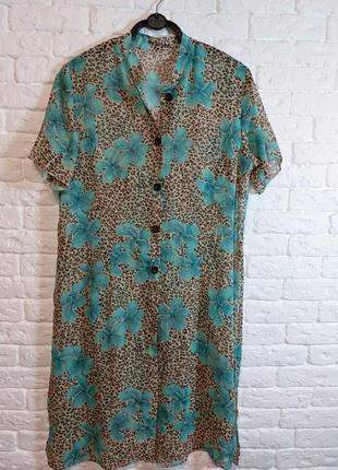 Легкая накидка на купальник