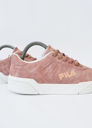Фирменные пудровые кроссовки, кеды fila