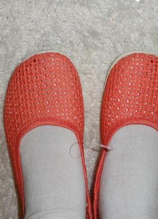 Балетки - човники текстильні, сіточка легкі і зручні, на широку і середню ніжку, 3 кольори3 фото