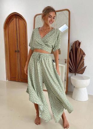 Костюм (топ+штаны)