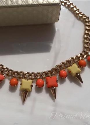 Кольє сша яскраве літнє 6