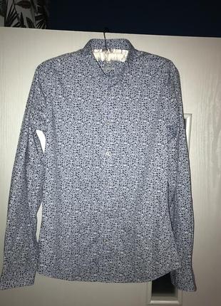 Котонова сорочка smog slim fitр s