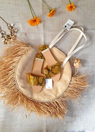 Sale шльопанці mango р. 37-38, 39-40